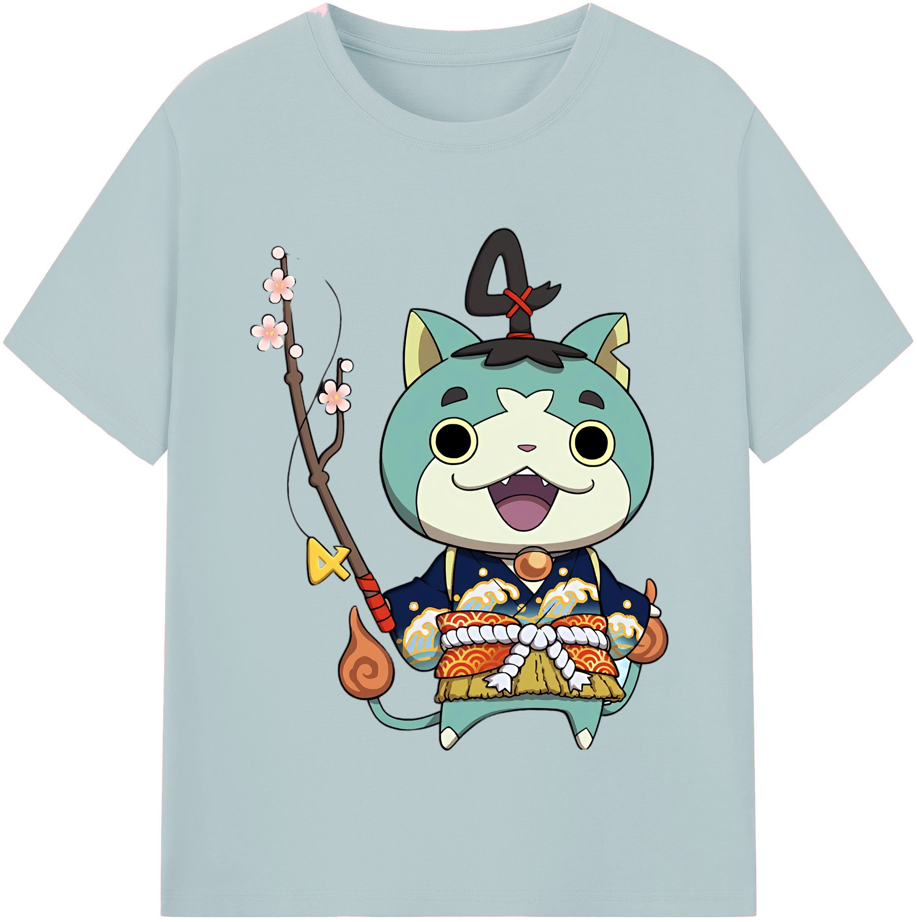 （画像用） 妖怪ウォッチ Yo-kai Watch 綿100％半袖Tシャツ（フロントプリント）